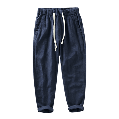 Men's Linen Trousers Rovino Valmont