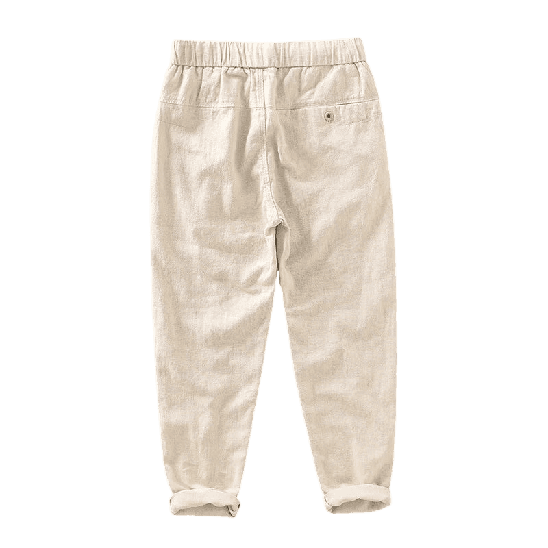 Men's Linen Trousers Rovino Valmont