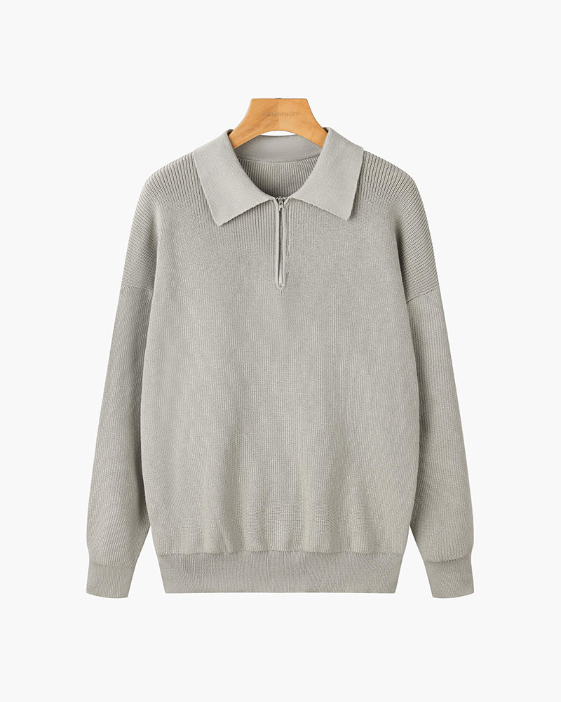 RASON Zipped Sweater
