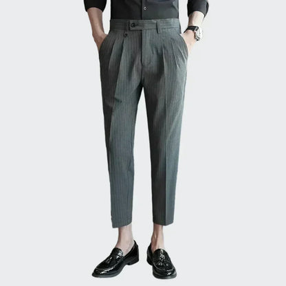 Striped Suit Trousers Valmont