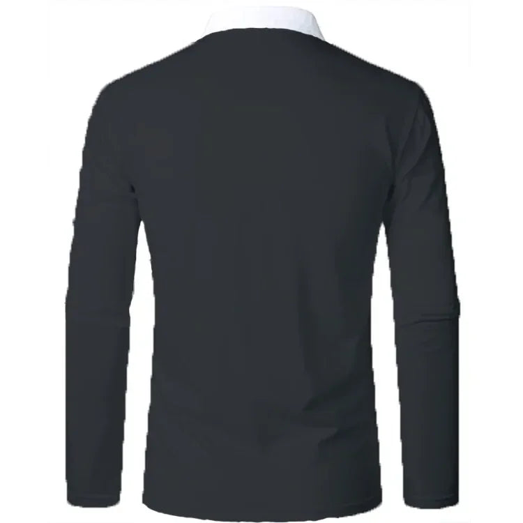 Men's Long Sleeve Polo Shirt Padrony Valmont