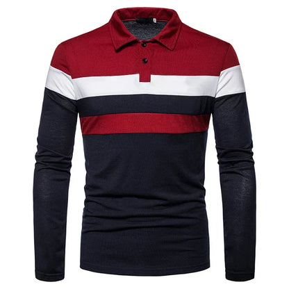 Men's Long Sleeve Polo Shirt Slingint Valmont