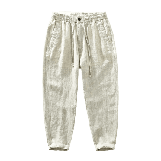 Men's Linen Trousers Elegio Valmont